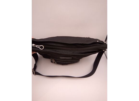 Image Sac à main LANCASTER Porté croisé Tissu Noir