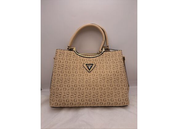 Image Sac à main GUESS Porté main Synthétique Beige