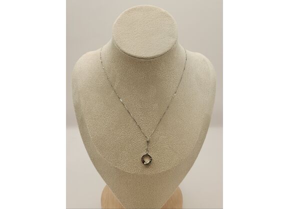 Image Collier Or blanc