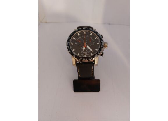 Image Montre Homme TISSOT Supersport chrono 1853 Acier Noir 45 mm