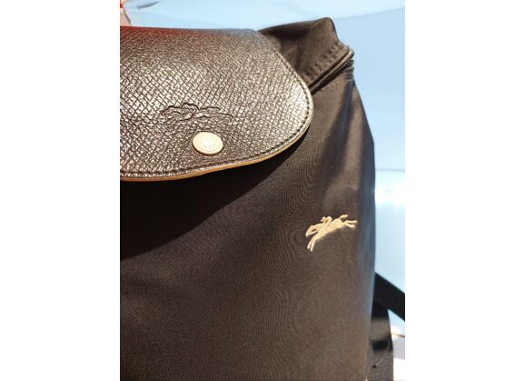 Image Sac à main LONGCHAMP Sac à dos Toile Noir