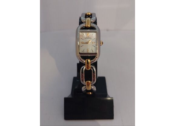 Image Montre Femme MICHEL HERBELIN Kyudo Acier Doré et argenté 21 mm