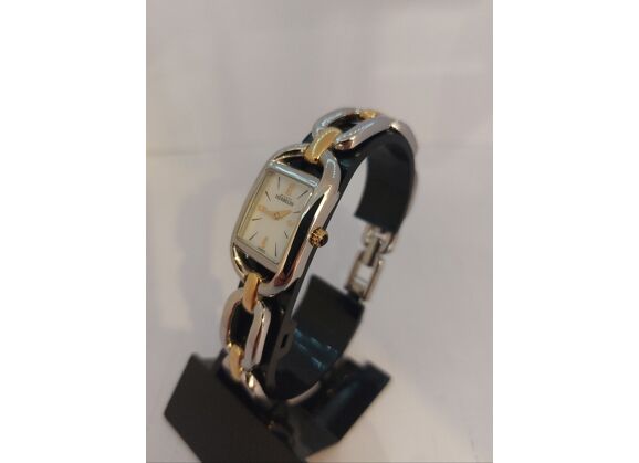 Image Montre Femme MICHEL HERBELIN Kyudo Acier Doré et argenté 21 mm