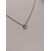 Image Collier Or blanc Diamant Sans