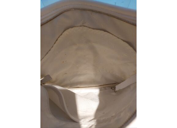 Image Sac à main LONGCHAMP Porté croisé Cuir Blanc