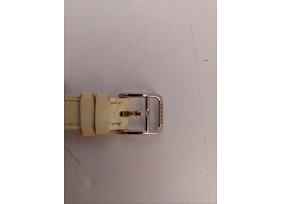 Image Montre Femme HERMES Cape cod double tour Cuir Blanc 31 mm