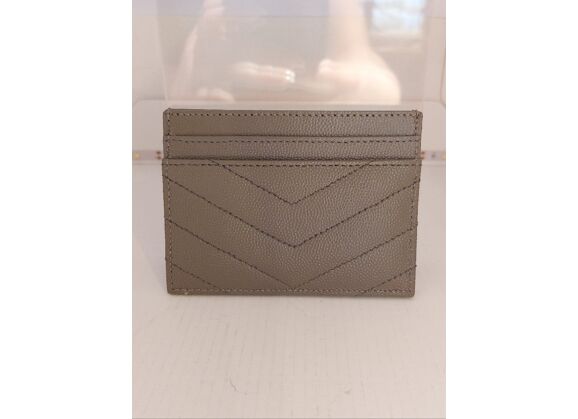 Image Portefeuille Cassandre Cuir Gris