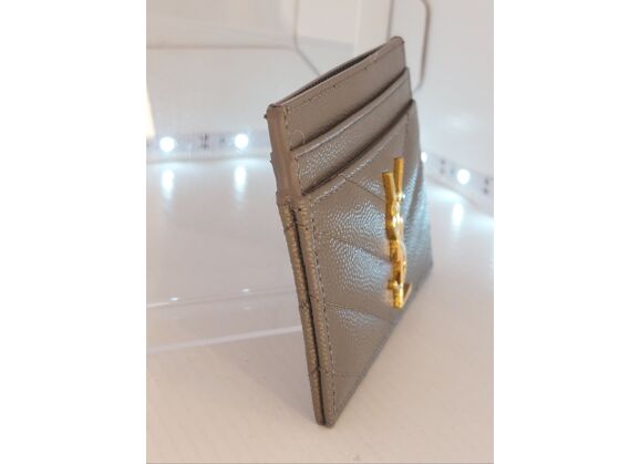 Image Portefeuille Cassandre Cuir Gris