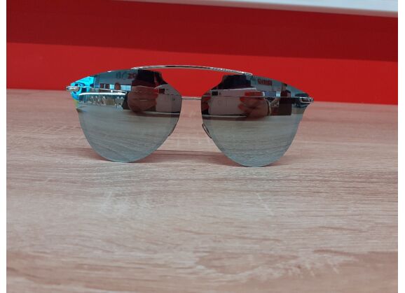 Image Lunettes de soleil DIOR Reflected S60RL Métal Argent 63 mm