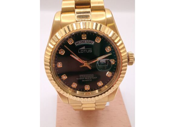 Image Montre Homme 18857 Acier Doré 41,5 mm