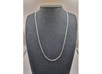 Image Collier Or blanc