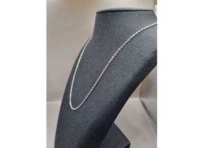 Image Collier Or blanc