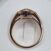 Image Bague Or rose Saphir Diamant