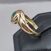Image Bague Solitaire Or jaune Émeraudes