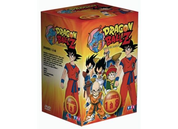 Image DVD Dragon Ball Z - Coffret 1 : Volumes 1 À 8 - Pack Spécial DVD Zone 2