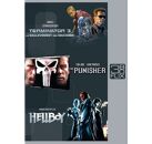 Image DVD Flix Box - 19 - Terminator 3 - Le Soulèvement Des Machines + The Punisher + Hellboy DVD Zone 2