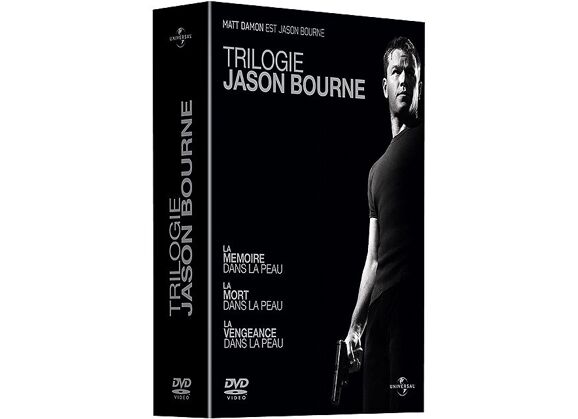 Image DVD Coffret Trilogie Jason Bourne DVD Zone 2