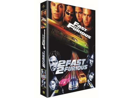 Image DVD Fast And Furious + 2 Fast 2 Furious DVD Zone 2