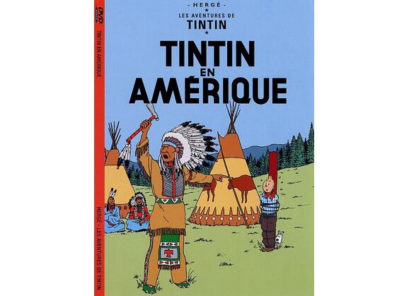 Image DVD Les Aventures De Tintin - Tintin En Amérique DVD Zone 2