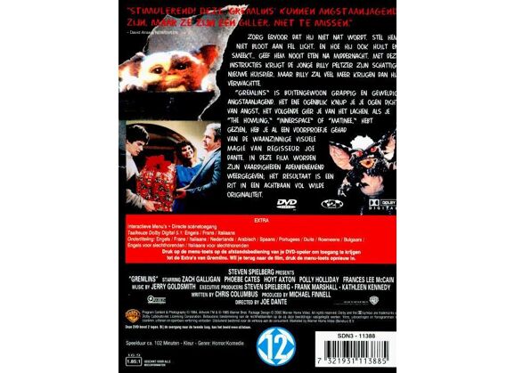 Image DVD Gremlins DVD Zone 2