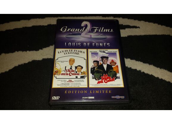 Image DVD Coffret Louis De Funes (2dvd) L'aile Ou La Cuisse,La Soupe Aux Choux (2 Dvd) DVD Zone 2