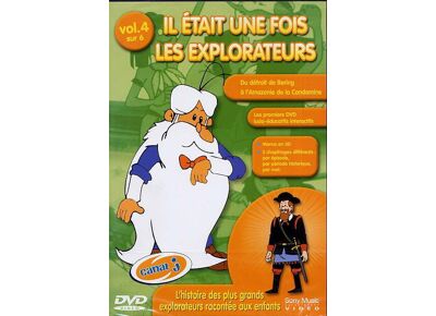 Image DVD Il Était Une Fois ...Les Explorateurs - Vol. 4 DVD Zone 2