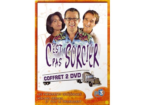 Image DVD C'est Pas Sorcier - Coffret À La Découverte De La Géologie - Phénomènes Géologiques + Volcans, Séismes Et Tout Le Tremblement DVD Zone 2