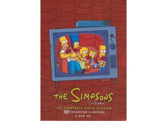 Image DVD Les Simpson - La Saison 5 - Édition Collector, Belge DVD Zone 2