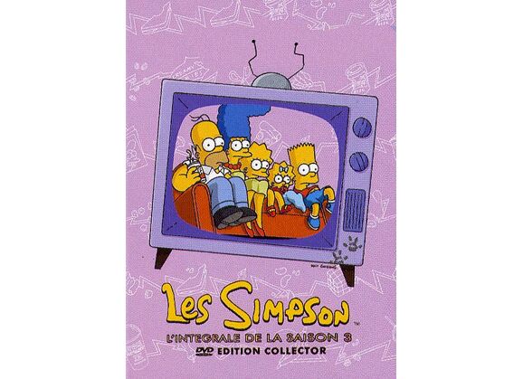 Image DVD Les Simpson - La Saison 3 DVD Zone 2