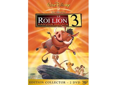 DVD  Le Roi Lion 3, Hakuna Matata - Édition Collector DVD Zone 2