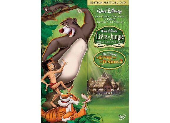 Image DVD Le Livre De La Jungle 1 & 2 - Édition Collector DVD Zone 2