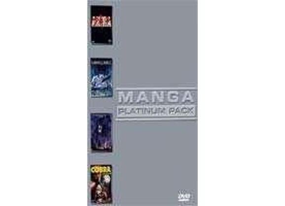 Image DVD Manga Platinum Pack - Akira + Blood - The Last Vampire + Ghost In The Shell + Space Adventure Cobra DVD Zone 2