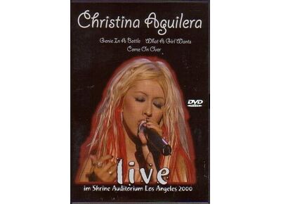 DVD  Christina Aguilera - Live Los Angeles 2000 DVD Zone 2