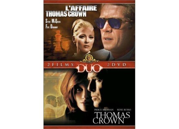 Image DVD L'affaire Thomas Crown 1967/L'affaire Thomas Crown 1999 - Coffret 2 Dvd DVD Zone 2
