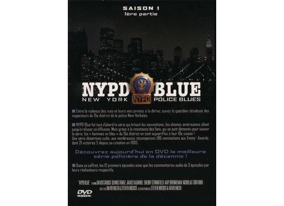 Image DVD Nypd Blue - Saison 1a DVD Zone 2