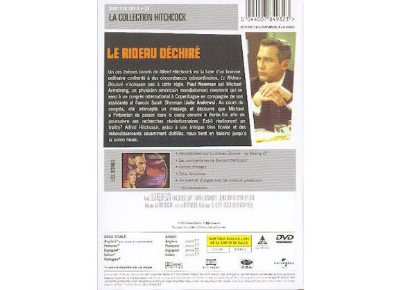 Image DVD Le Rideau Déchiré DVD Zone 2