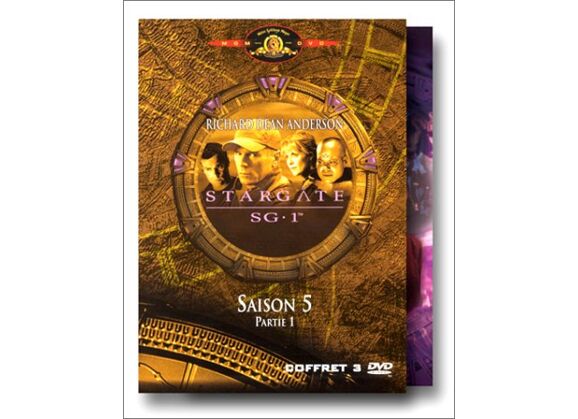 Image DVD Stargate Sg-1 - Saison 5 - Volumes 20/21/22 DVD Zone 2