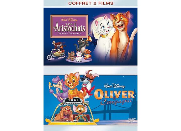 Image DVD Les Aristochats + Oliver & Compagnie - Pack Spécial DVD Zone 2