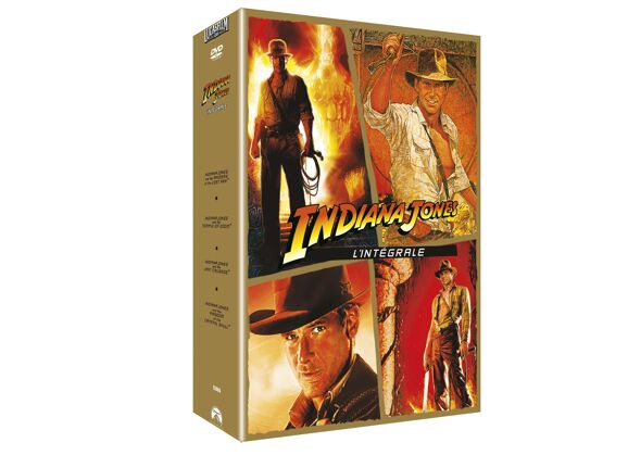 Image DVD Indiana Jones - La Quadrilogie - Pack DVD Zone 2