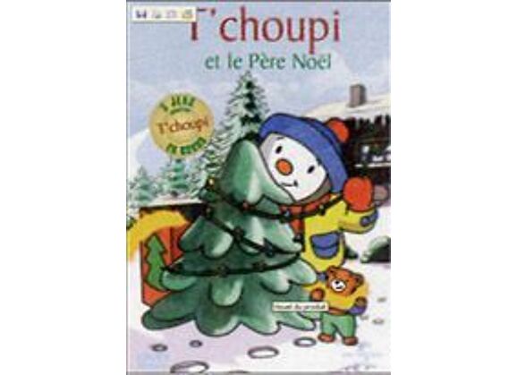 Image DVD T'choupi - T'choupi Et Le Père Noël - + 1 Livre DVD Zone 2