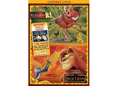 DVD  Le Roi Lion 3, Hakuna Matata + Le Roi Lion - Pack DVD Zone 2
