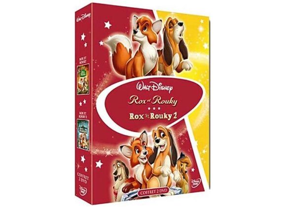 Image DVD Rox Et Rouky + Rox Et Rouky 2 DVD Zone 2