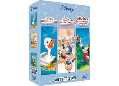 DVD  Contes Et Légendes - Coffret - Les Trois Petits Cochons + Mickey Et Le Haricot Magique + Le Vilain Petit Canard DVD Zone 2
