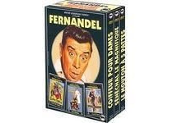 Image DVD Coffret Fernandel Vol.1 : Le Mouton À 5 Pattes / Coiffeur Pour Dames / Senechal Le Magnifique DVD Zone 2