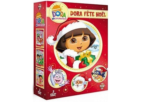 Image DVD Dora L'exploratrice - Coffret - Dora Fête Noël - Pack DVD Zone 2