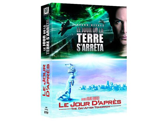 Image DVD Le Jour Où La Terre S'arrêta + Le Jour D'après - Pack DVD Zone 2