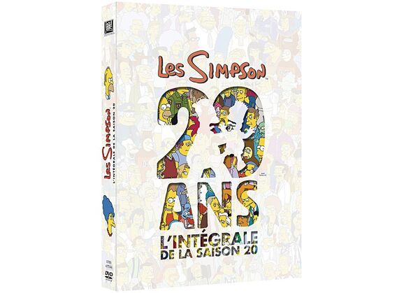Image DVD Les Simpson - 20 Ans : L'intégrale De La Saison 20 DVD Zone 2