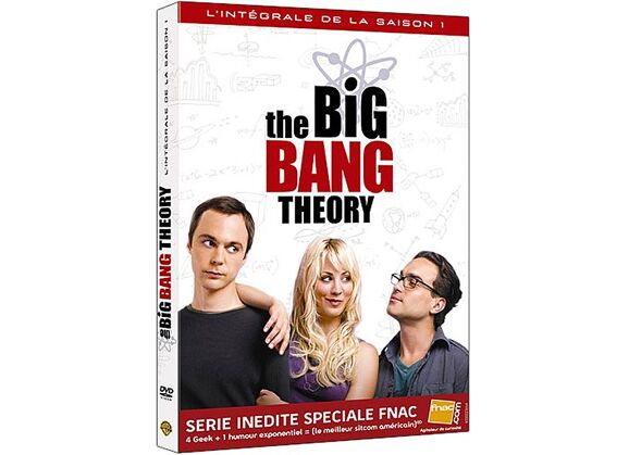 Image DVD The Big Bang Theory - Saison 1 - Edition Spéciale Fnac DVD Zone 2