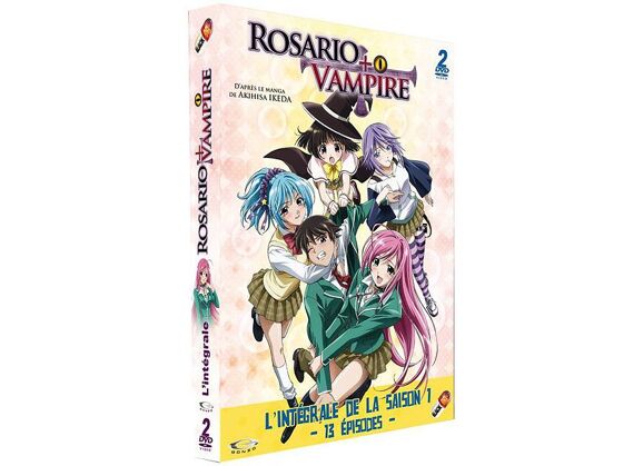 Image DVD Rosario + Vampire - Intégrale Saison 1 DVD Zone 2