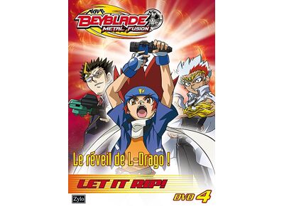 Image DVD Beyblade Metal Fusion - Vol. 4 : Le Réveil De L-Drago ! DVD Zone 2